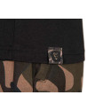 KOSZULKA FOX BLACK/CAMO LOGO T-SHIRT Roz.M - Centrum wędkarskie - Sklep wędkarski Jarofishing