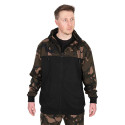 Bluza Fox LW Black / Camo Split Zip Hoody - roz. XL - Centrum wędkarskie - Sklep wędkarski Jarofishing Bluza Fox LW Black / Camo Split Zip Hoody - roz. XL - Centrum wędkarskie - Sklep wędkarski Jarofishing