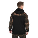 Bluza Fox LW Black / Camo Split Zip Hoody - roz. XXXL - Centrum wędkarskie - Sklep wędkarski Jarofishing Bluza Fox LW Black / Camo Split Zip Hoody - roz. XXXL - Centrum wędkarskie - Sklep wędkarski Jarofishing