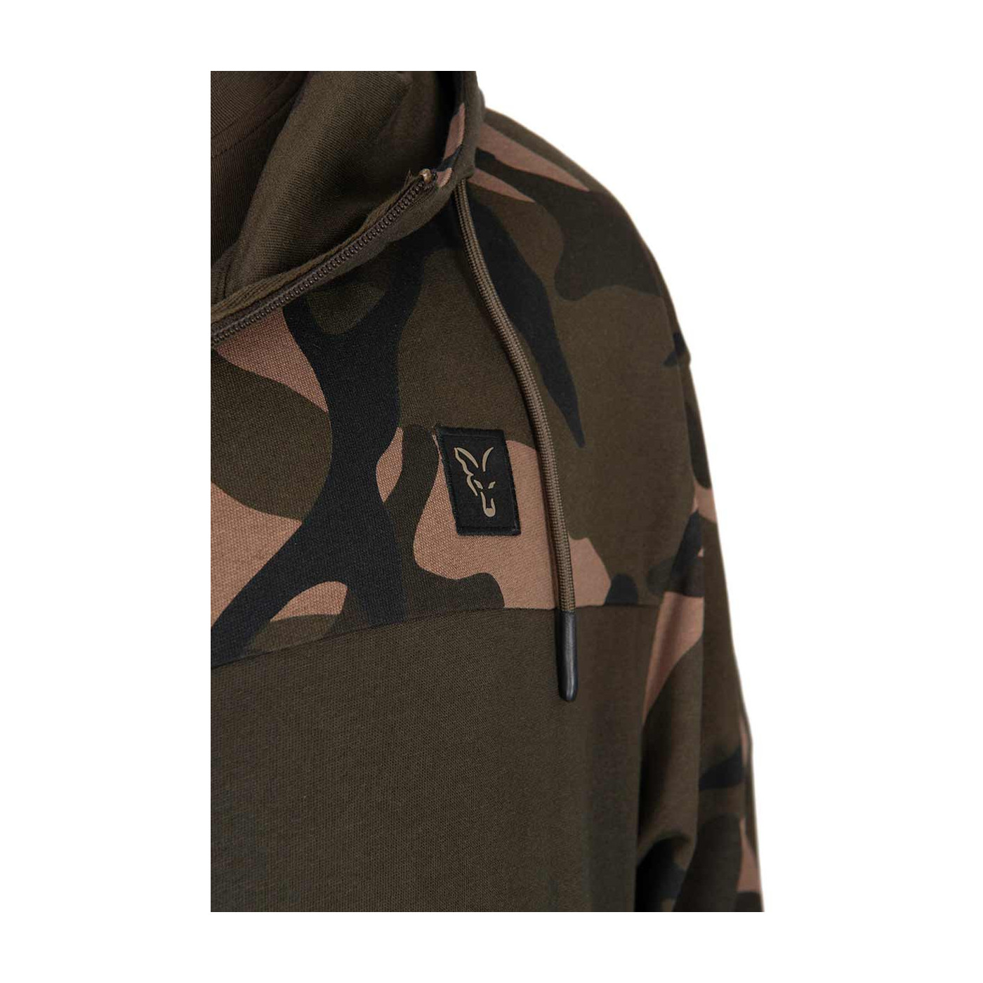 Bluza Fox LW Khaki / Camo Split Zip Hoody - roz. XXL - Centrum wędkarskie - Sklep wędkarski Jarofishing Bluza Fox LW Khaki / Camo Split Zip Hoody - roz. XXL - Centrum wędkarskie - Sklep wędkarski Jarofishing