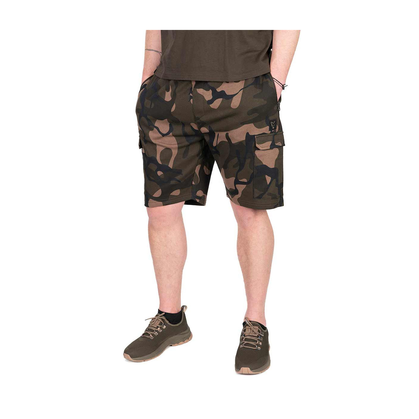 Krótkie Spodenki Fox LW Camo Short Roz.M - Centrum wędkarskie - Sklep wędkarski Jarofishing