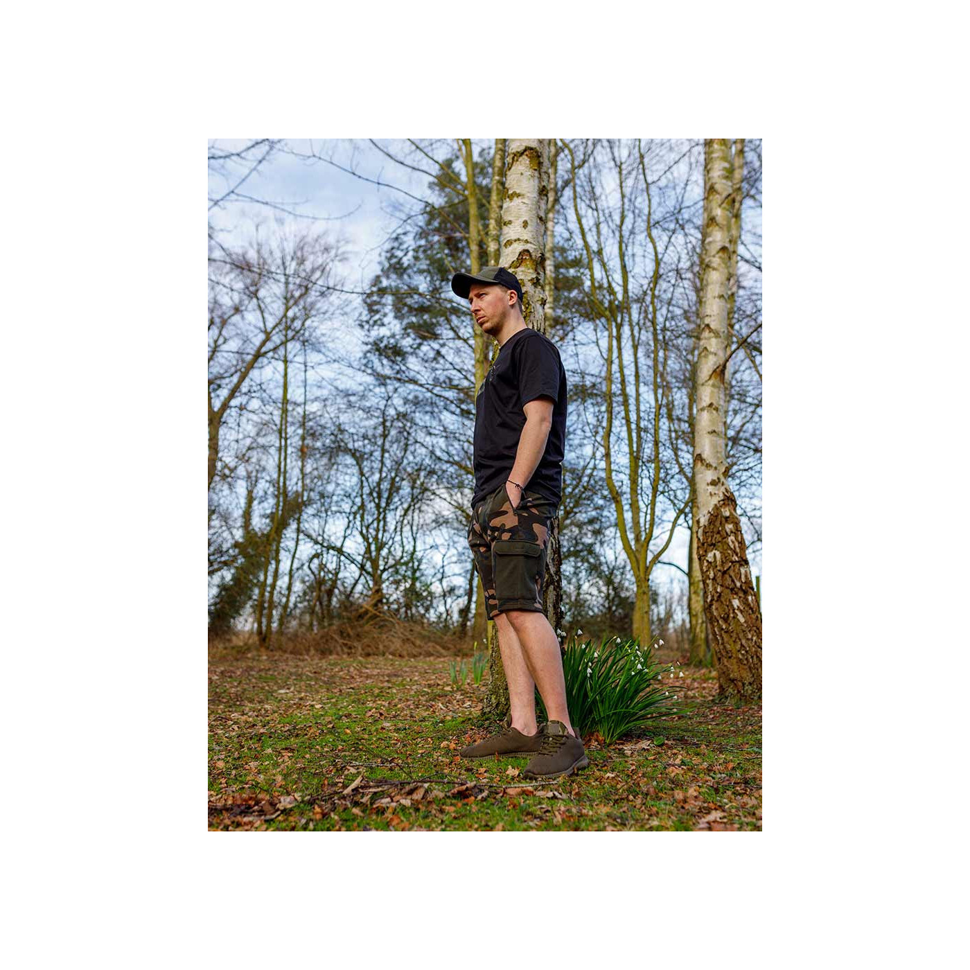 Krótkie Spodenki Fox LW Camo Short Roz.XXXL - Centrum wędkarskie - Sklep wędkarski Jarofishing