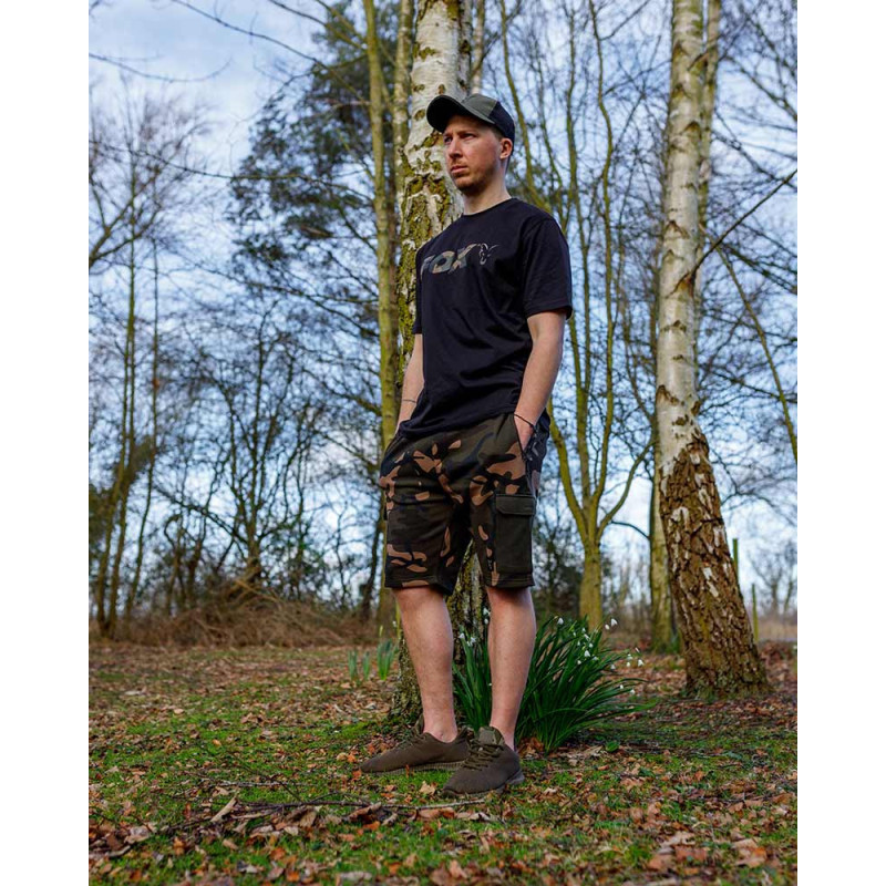 Krótkie Spodenki Fox LW Camo Short Roz.XXXL - Centrum wędkarskie - Sklep wędkarski Jarofishing