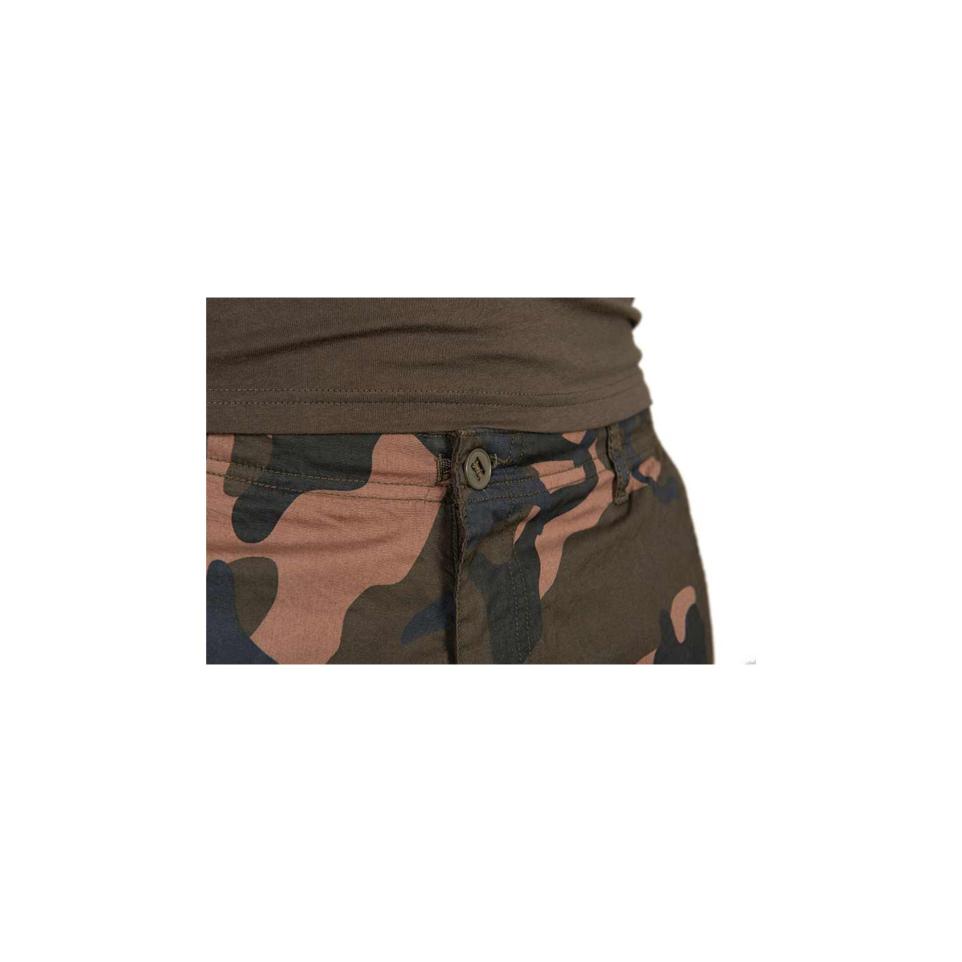 Krótkie Spodenki Fox LW Camo Combat Short Roz.XXL - Centrum wędkarskie - Sklep wędkarski Jarofishing