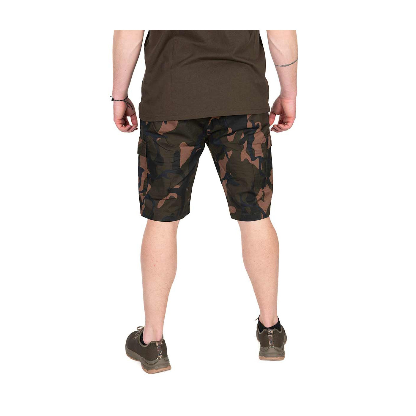 Krótkie Spodenki Fox LW Camo Combat Short Roz.XXXL - Centrum wędkarskie - Sklep wędkarski Jarofishing