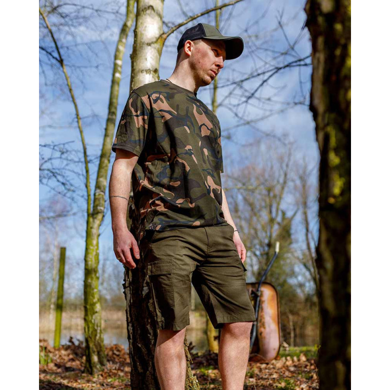 Krótkie Spodenki Fox LW Khaki Combat Short Roz.M - Centrum wędkarskie - Sklep wędkarski Jarofishing Krótkie Spodenki Fox LW Khaki Combat Short Roz.M - Centrum wędkarskie - Sklep wędkarski Jarofishing