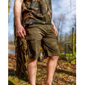 Krótkie Spodenki Fox LW Khaki Combat Short Roz.L - Centrum wędkarskie - Sklep wędkarski Jarofishing
