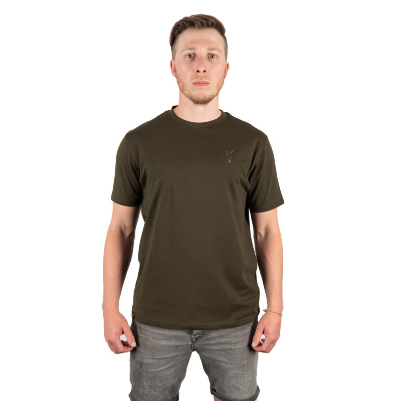 FOX KOSZULKA KHAKI T-SHIRT ROZMIAR S - Centrum wędkarskie - Sklep wędkarski Jarofishing