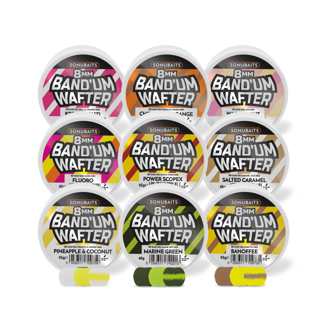 Sonubaits Band'Um Wafters 6mm -Salted Caramel - Centrum wędkarskie - Sklep wędkarski Jarofishing Sonubaits Band'Um Wafters 6mm -Salted Caramel - Centrum wędkarskie - Sklep wędkarski Jarofishing