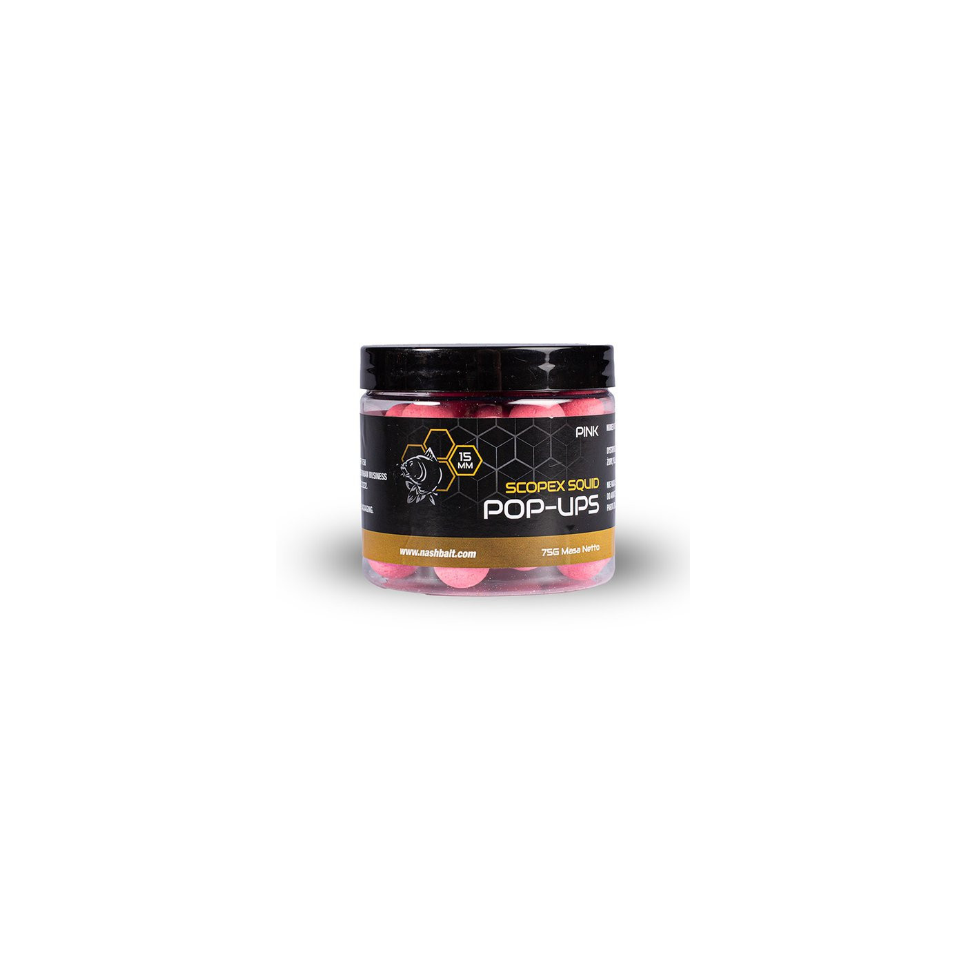 Pop Ups Nash Scopex Squid 12mm 75g Pink - Centrum wędkarskie - Sklep wędkarski Jarofishing Pop Ups Nash Scopex Squid 12mm 75g Pink - Centrum wędkarskie - Sklep wędkarski Jarofishing