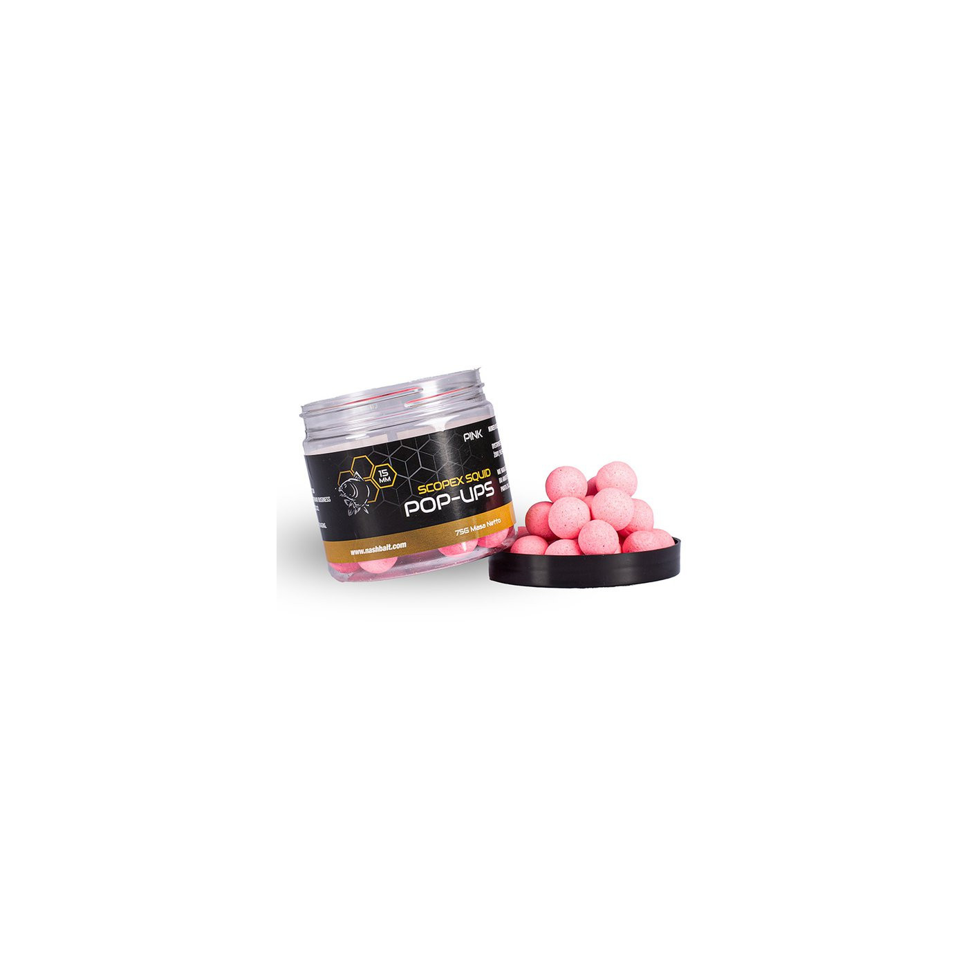 Pop Ups Nash Scopex Squid 12mm 75g Pink - Centrum wędkarskie - Sklep wędkarski Jarofishing Pop Ups Nash Scopex Squid 12mm 75g Pink - Centrum wędkarskie - Sklep wędkarski Jarofishing