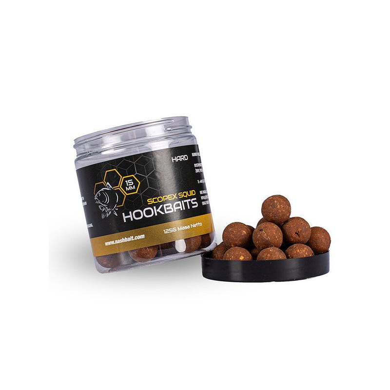 Kulki Nash Scopex Squid Hard Hookbaits 15mm 125g - Centrum wędkarskie - Sklep wędkarski Jarofishing Kulki Nash Scopex Squid Hard Hookbaits 15mm 125g - Centrum wędkarskie - Sklep wędkarski Jarofishing