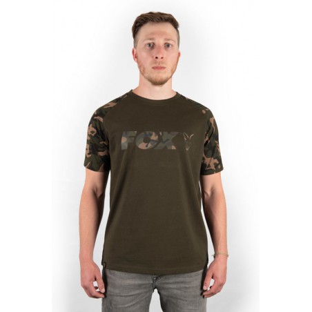Koszulka Fox Camo/Khaki Chest Print T-Shirt Roz.L
