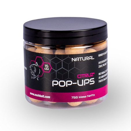 Pop Ups Nash Citruz 20mm 75g Natural