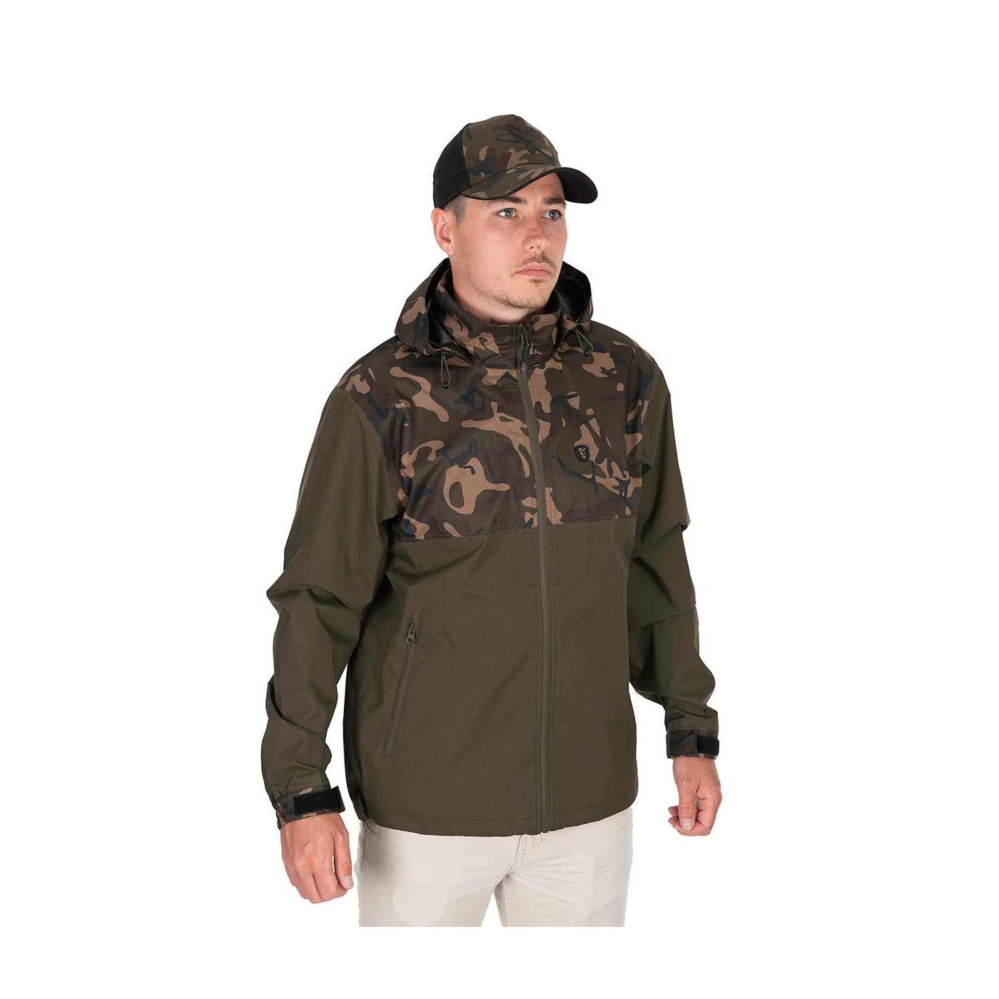 FOX Kurtka CAMO/KHAKI RS 10K JACKET Roz. XXXL - Centrum wędkarskie - Sklep wędkarski Jarofishing FOX Kurtka CAMO/KHAKI RS 10K JACKET Roz. XXXL - Centrum wędkarskie - Sklep wędkarski Jarofishing