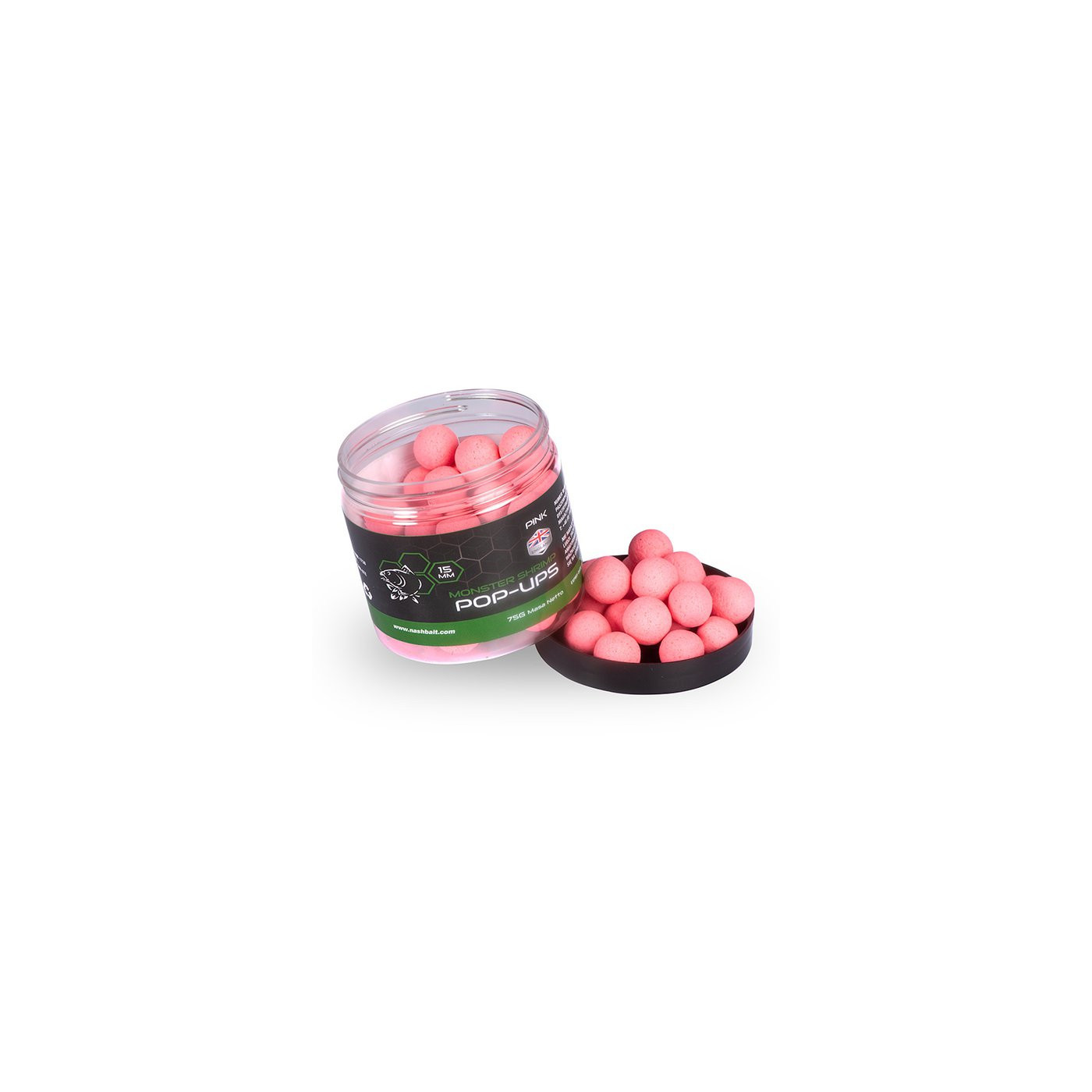 Pop Ups Nash Monster Shrimp 12mm 75g Pink - Centrum wędkarskie - Sklep wędkarski Jarofishing Pop Ups Nash Monster Shrimp 12mm 75g Pink - Centrum wędkarskie - Sklep wędkarski Jarofishing