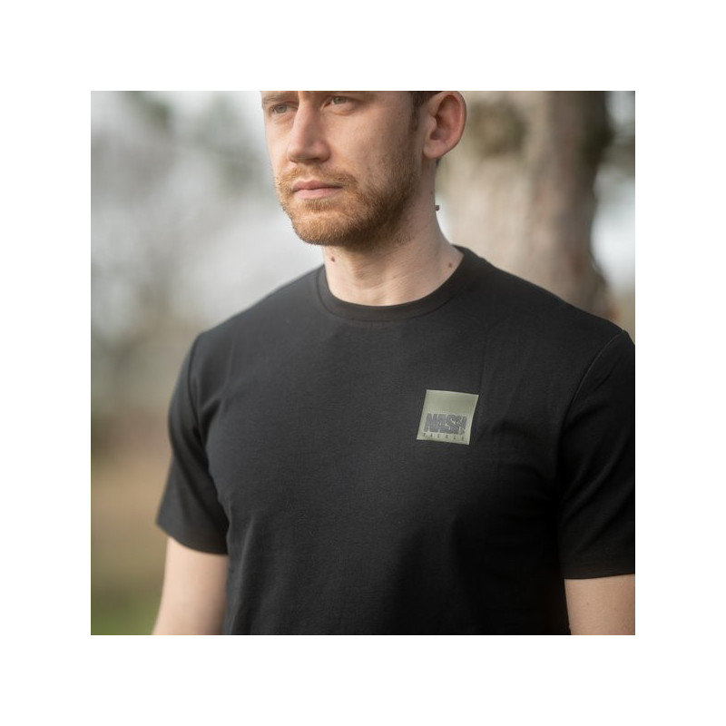 Koszulka Nash Make It Happen T-Shirt Box Logo Black Roz.S - Centrum wędkarskie - Sklep wędkarski Jarofishing Koszulka Nash Make It Happen T-Shirt Box Logo Black Roz.S - Centrum wędkarskie - Sklep wędkarski Jarofishing