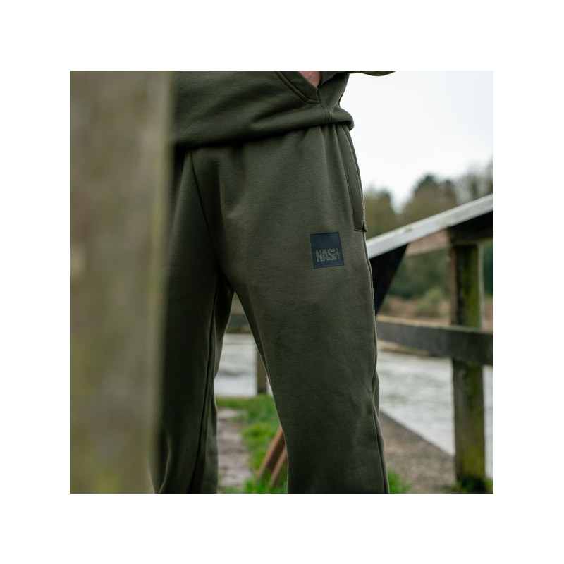 Spodnie Nash Make It Happen Joggers Box Logo Green Roz.XXXL - Centrum wędkarskie - Sklep wędkarski Jarofishing