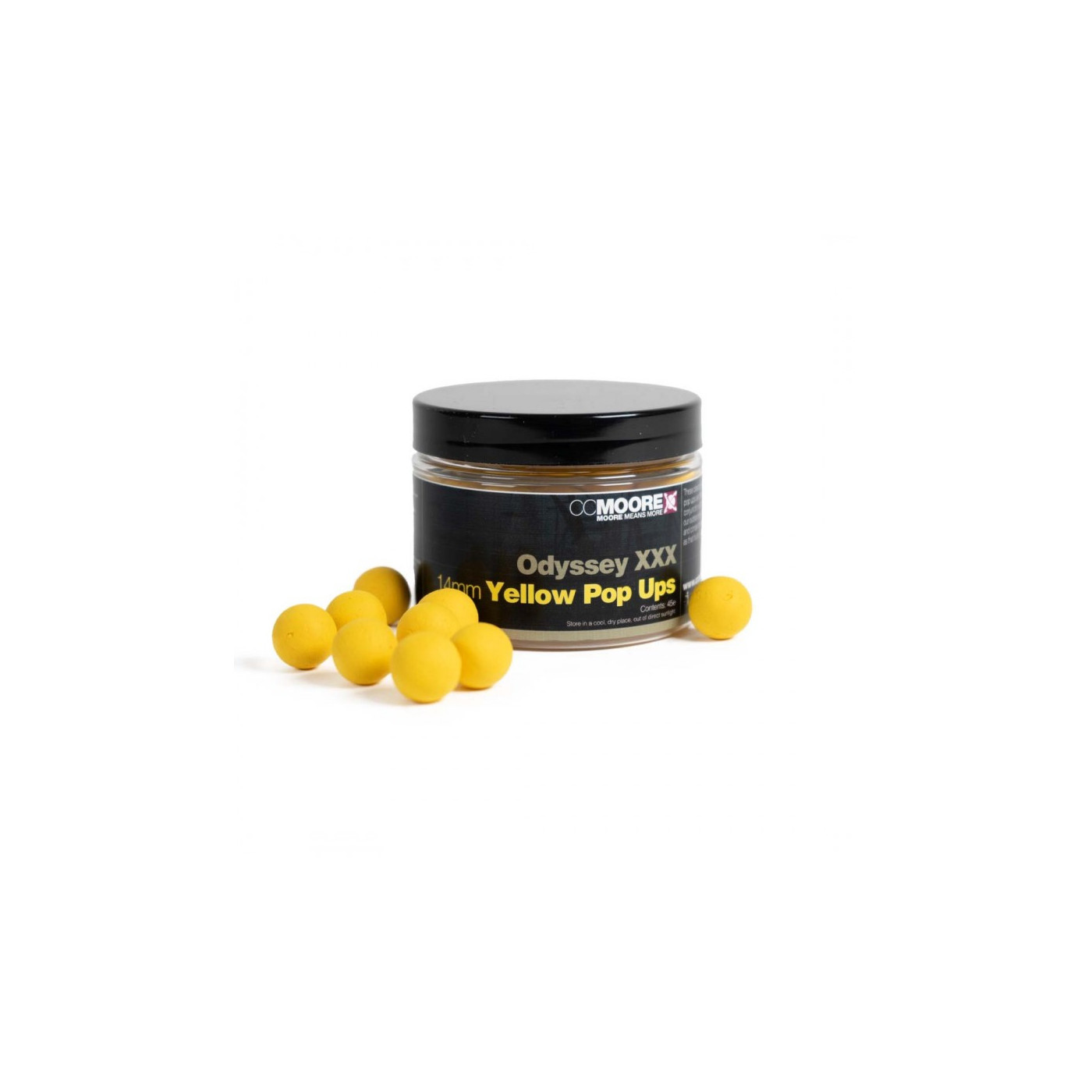 CC Moore Kulki Pop-up Odyssey XXX 14mm Yellow - Centrum wędkarskie - Sklep wędkarski Jarofishing