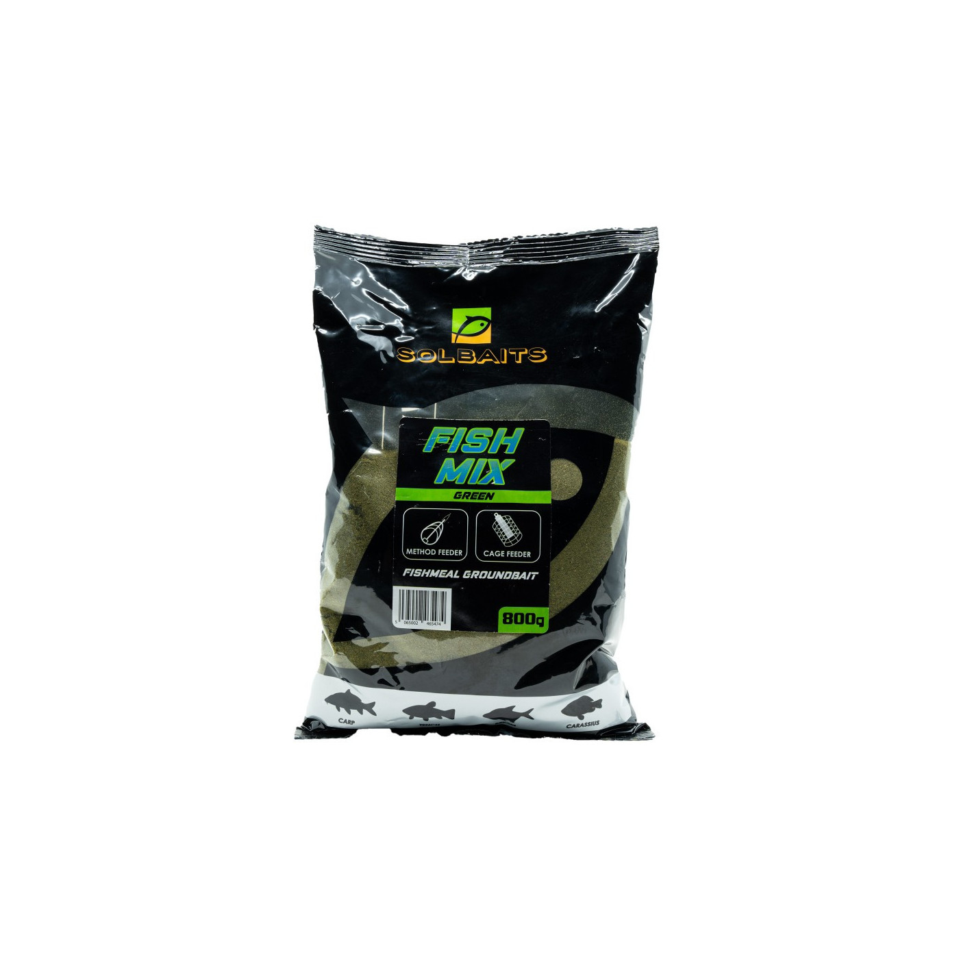 Zanęta Solbaits Fish Mix Green 0,8kg - Centrum wędkarskie - Sklep wędkarski Jarofishing