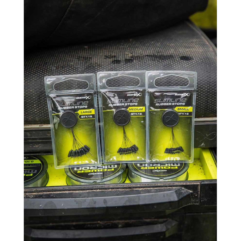 Stopery Matrix Slim Line Rubber Stops Large - Centrum wędkarskie - Sklep wędkarski Jarofishing Stopery Matrix Slim Line Rubber Stops Large - Centrum wędkarskie - Sklep wędkarski Jarofishing