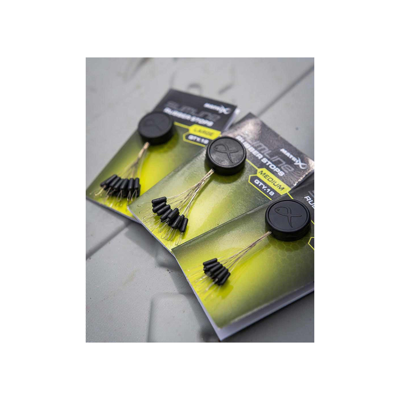 Stopery Matrix Slim Line Rubber Stops Large - Centrum wędkarskie - Sklep wędkarski Jarofishing Stopery Matrix Slim Line Rubber Stops Large - Centrum wędkarskie - Sklep wędkarski Jarofishing