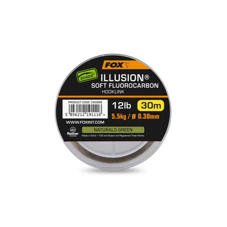 FLUROCARBON Fox Illusion Soft Fluorocarbon 12LB/5,5KG 0,30MM