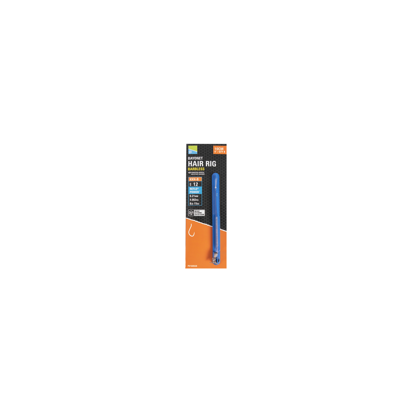 Przypony Preston KKH-B Mag Store Hair Rigs - 4" / BAYONET / roz.14 - Centrum wędkarskie - Sklep wędkarski Jarofishing