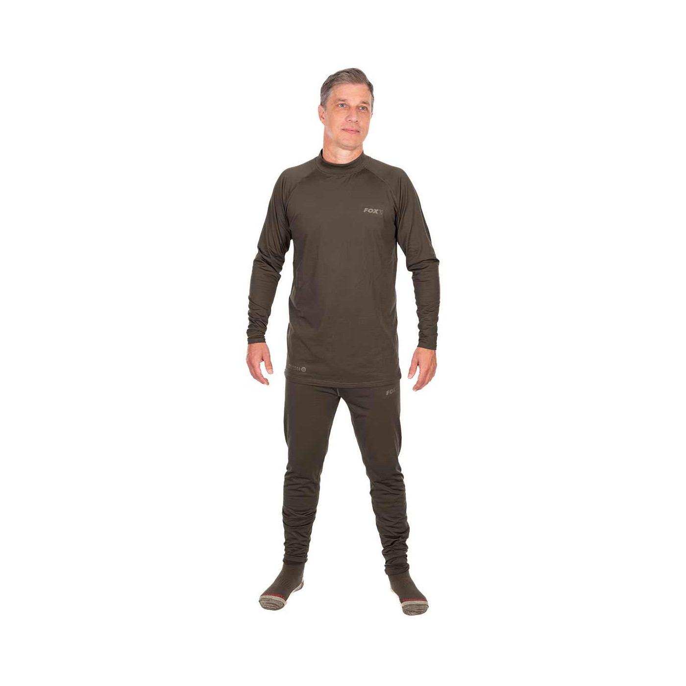 Fox Thermal Base Layer - Khaki Zestaw bielizny termicznej Roz L - Centrum wędkarskie - Sklep wędkarski Jarofishing Fox Thermal Base Layer - Khaki Zestaw bielizny termicznej Roz L - Centrum wędkarskie - Sklep wędkarski Jarofishing