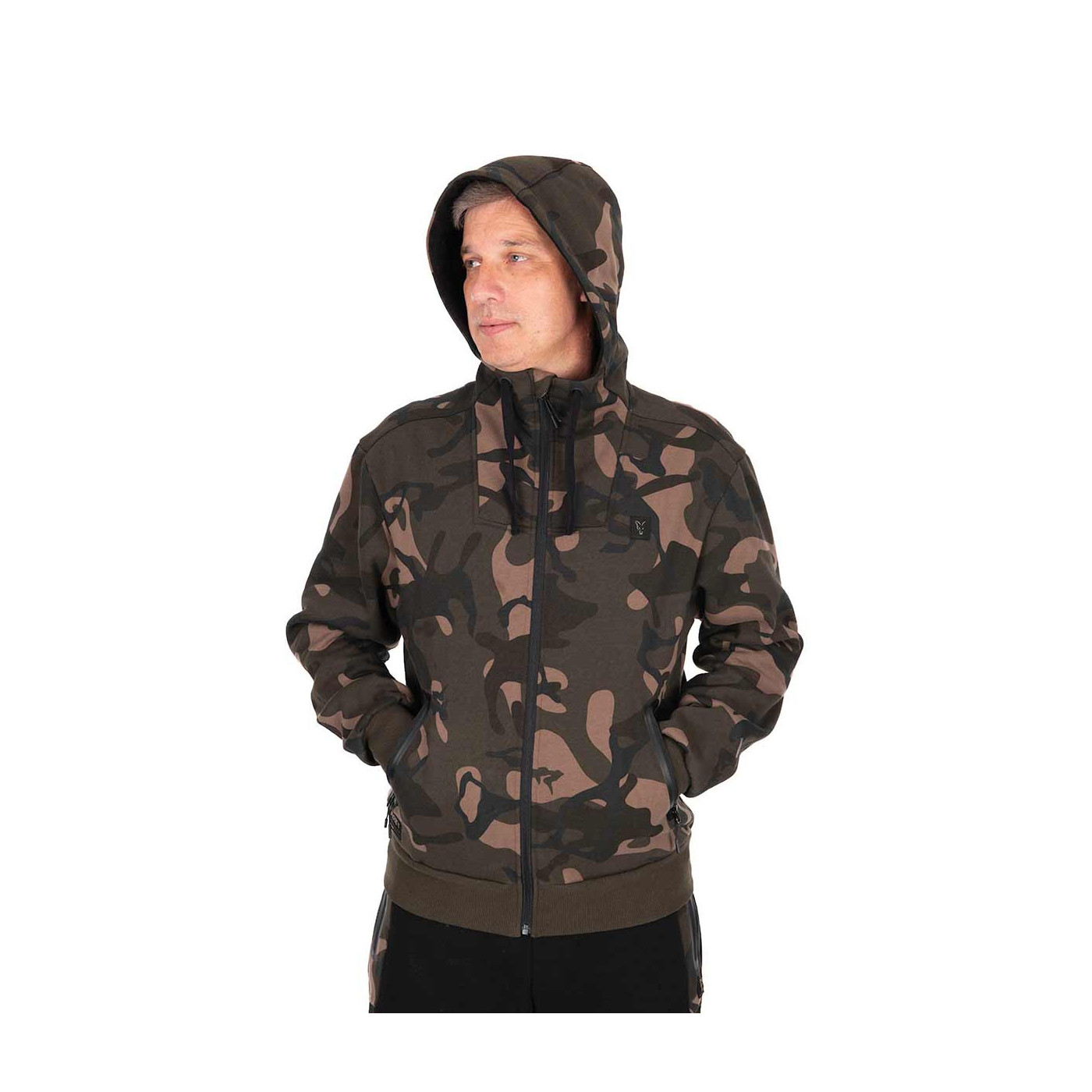 Bluza Fox Premium 310 Zipped Hoodie - Camo Roz L - Centrum wędkarskie - Sklep wędkarski Jarofishing Bluza Fox Premium 310 Zipped Hoodie - Camo Roz L - Centrum wędkarskie - Sklep wędkarski Jarofishing
