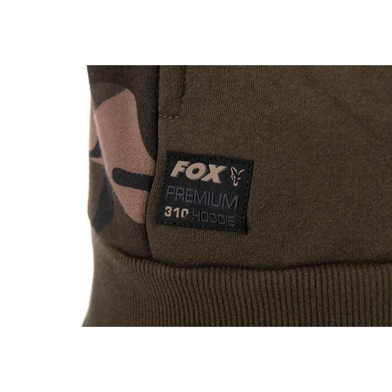 Bluza Fox Premium 310 Hoodie - Khaki/Camo Roz S - Centrum wędkarskie - Sklep wędkarski Jarofishing