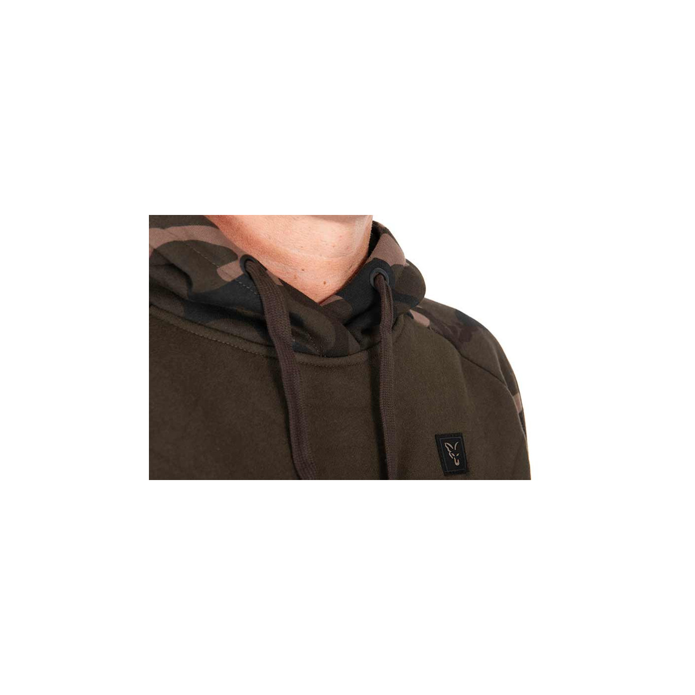 Bluza Fox Premium 310 Hoodie - Khaki/Camo Roz S - Centrum wędkarskie - Sklep wędkarski Jarofishing