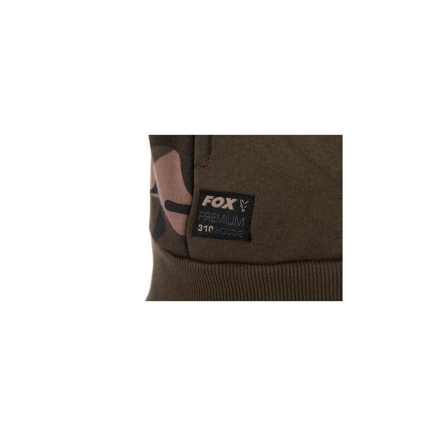 Bluza Fox Premium 310 Hoodie - Khaki/Camo Roz XL - Centrum wędkarskie - Sklep wędkarski Jarofishing Bluza Fox Premium 310 Hoodie - Khaki/Camo Roz XL - Centrum wędkarskie - Sklep wędkarski Jarofishing