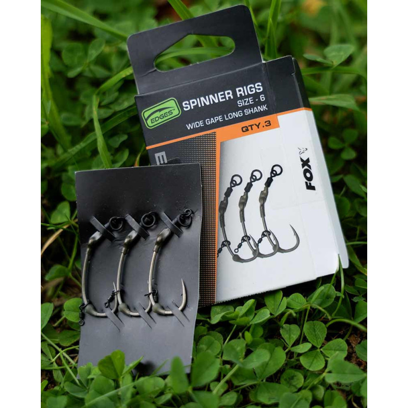 FOX HAKI Fox EDGES™ Spinner Rigs X3 SZT ROZ 7 - Centrum wędkarskie - Sklep wędkarski Jarofishing FOX HAKI Fox EDGES™ Spinner Rigs X3 SZT ROZ 7 - Centrum wędkarskie - Sklep wędkarski Jarofishing
