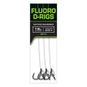 FOX HAKI EDGES™ Illusion Fluoro D Rigs X3 SZT ROZ 4 - Centrum wędkarskie - Sklep wędkarski Jarofishing