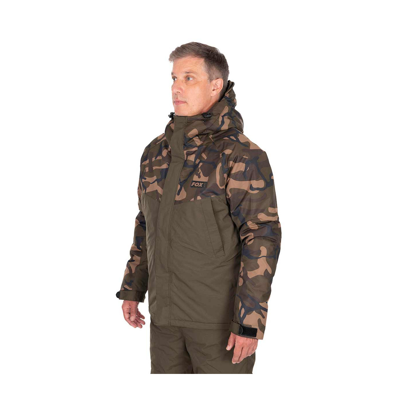 FOX KOMBINEZON Wintersuit - Camo/Khaki ROZMIAR M - Centrum wędkarskie - Sklep wędkarski Jarofishing FOX KOMBINEZON Wintersuit - Camo/Khaki ROZMIAR M - Centrum wędkarskie - Sklep wędkarski Jarofishing