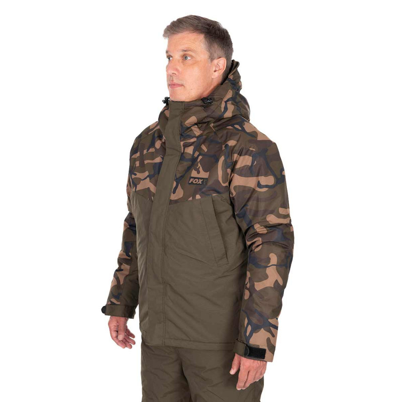FOX KOMBINEZON Wintersuit - Camo/Khaki ROZMIAR M - Centrum wędkarskie - Sklep wędkarski Jarofishing FOX KOMBINEZON Wintersuit - Camo/Khaki ROZMIAR M - Centrum wędkarskie - Sklep wędkarski Jarofishing