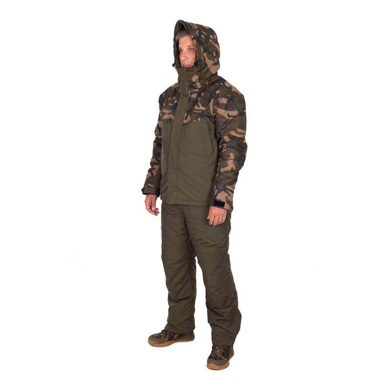 FOX KOMBINEZON Wintersuit - Camo/Khaki ROZMIAR XXL - Centrum wędkarskie - Sklep wędkarski Jarofishing