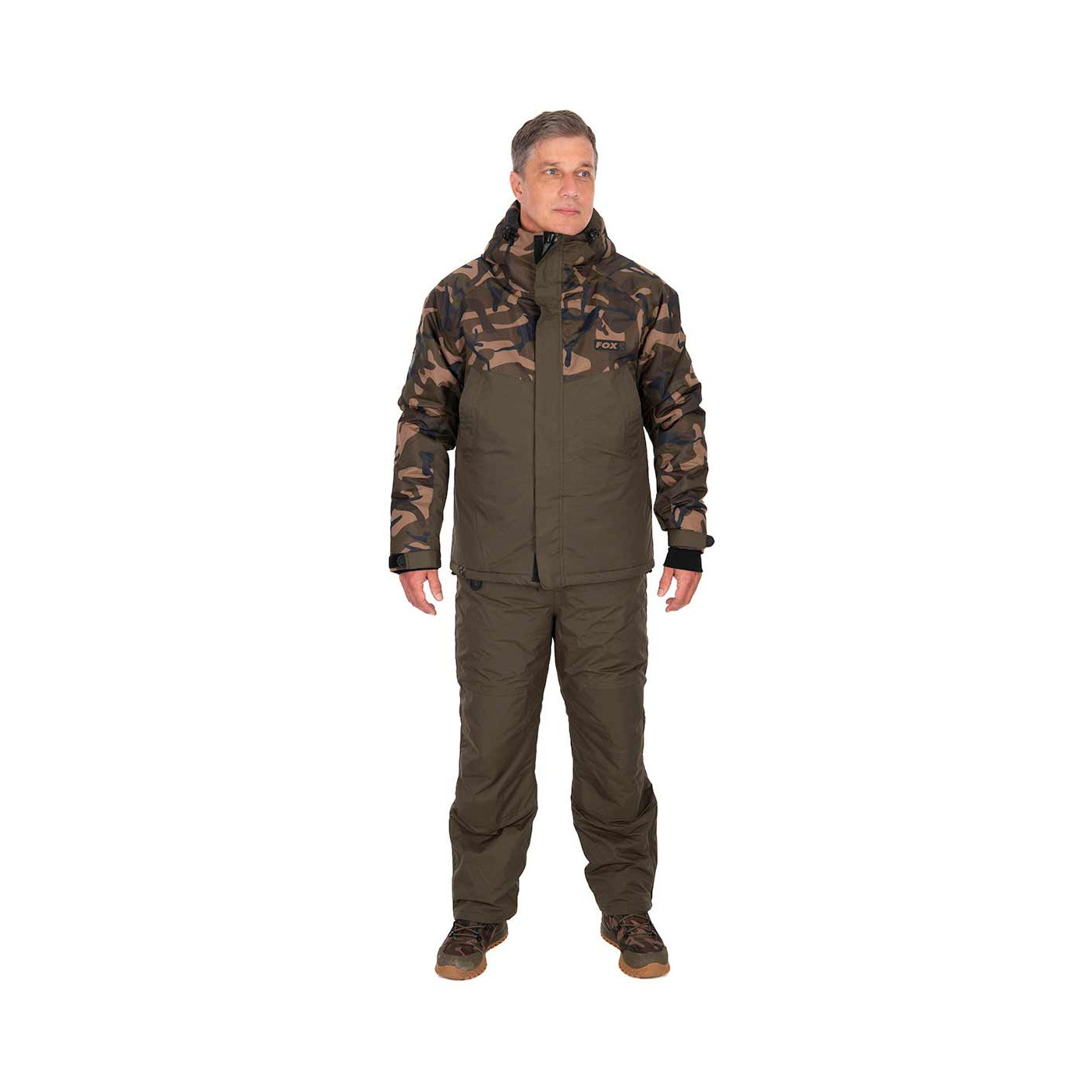 FOX KOMBINEZON Wintersuit - Camo/Khaki ROZMIAR XXXL - Centrum wędkarskie - Sklep wędkarski Jarofishing FOX KOMBINEZON Wintersuit - Camo/Khaki ROZMIAR XXXL - Centrum wędkarskie - Sklep wędkarski Jarofishing