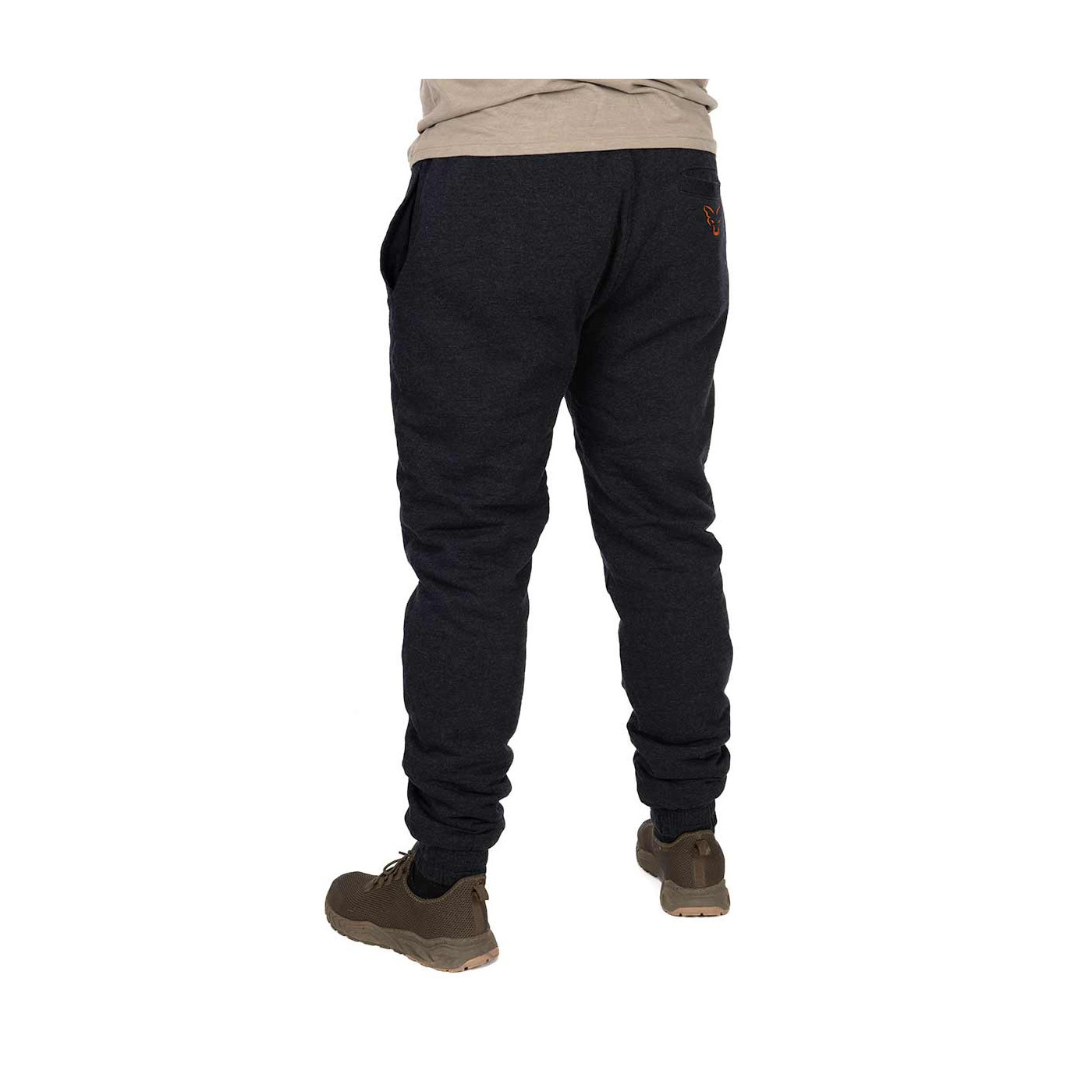Spodnie Fox Sherpa Joggers Black / Orange Roz.S - Centrum wędkarskie - Sklep wędkarski Jarofishing
