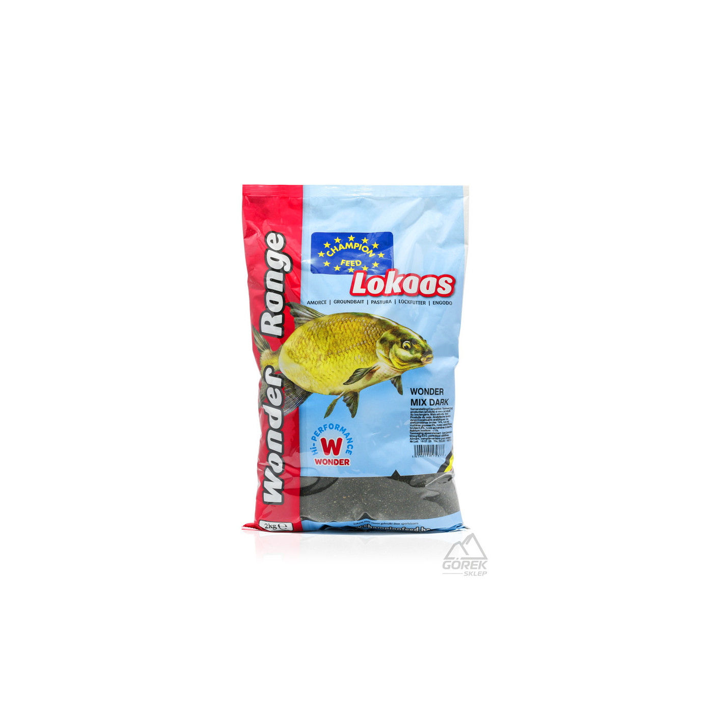 Zanęta Champion Feed Wonder Range 2kg - Mix Dark - Centrum wędkarskie - Sklep wędkarski Jarofishing