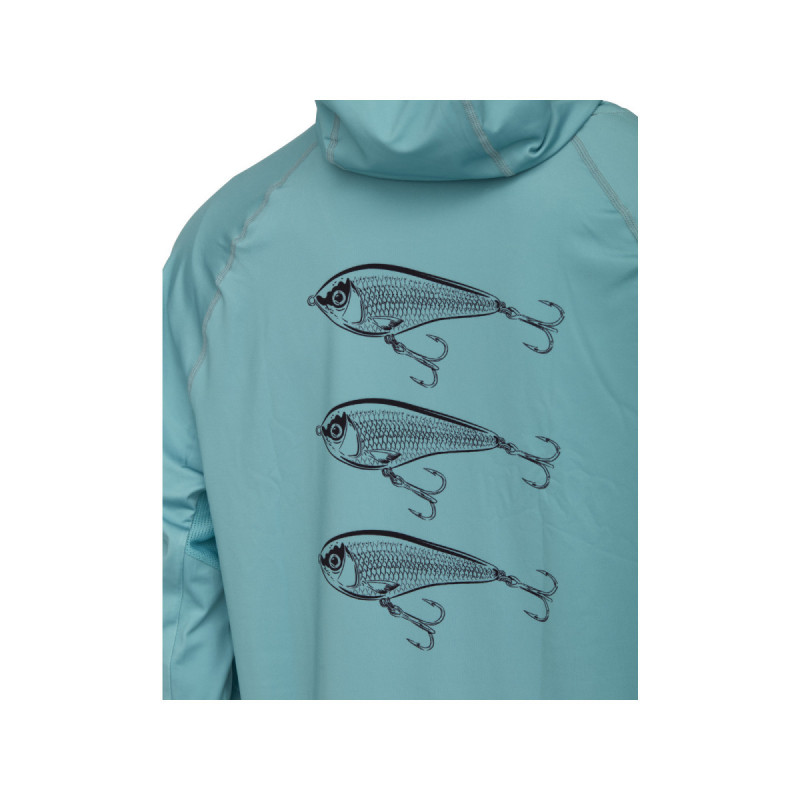 Bluza Westin Bay UPF Hoodie Sea Breeze-Roz. XL - Centrum wędkarskie - Sklep wędkarski Jarofishing