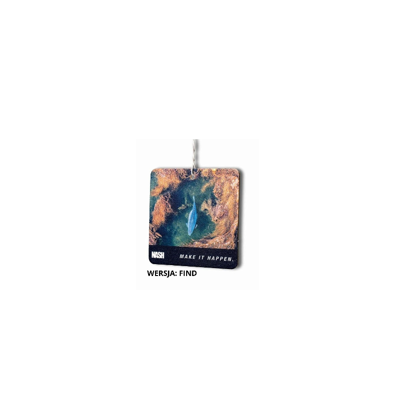 Nash Make It Happen Car Air Freshener FIND zapach do samochodu - Centrum wędkarskie - Sklep wędkarski Jarofishing