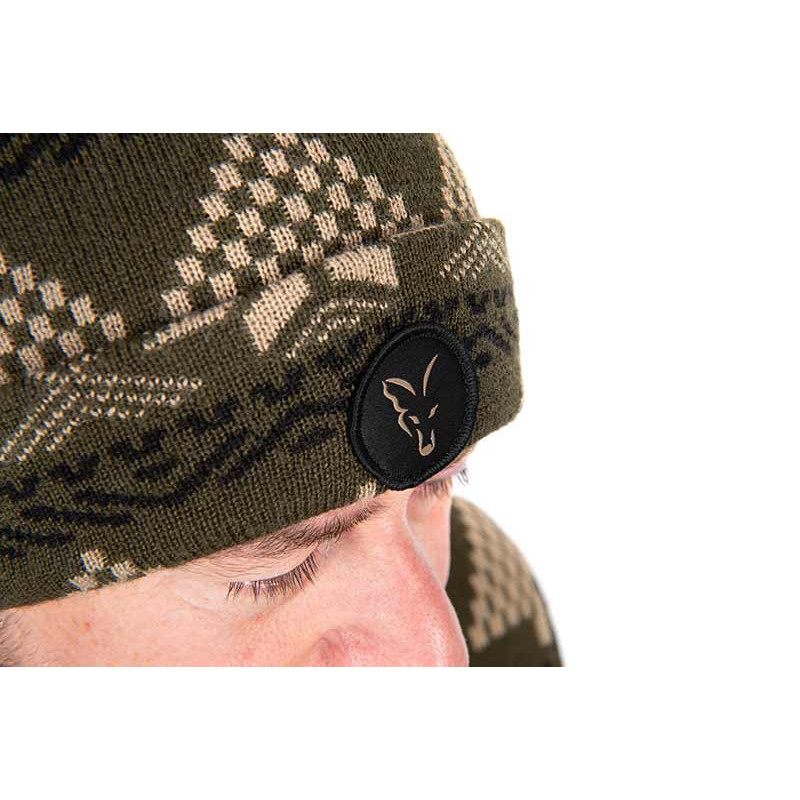 Czapka Fox Festive Bobble Hat - Centrum wędkarskie - Sklep wędkarski Jarofishing