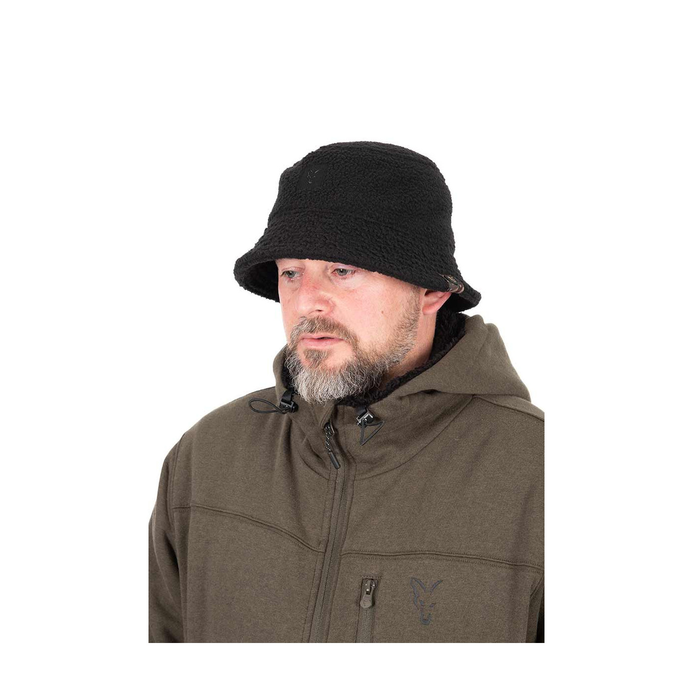 Kapelusz Fox Sherpa Bucket Hat - Black - Centrum wędkarskie - Sklep wędkarski Jarofishing Kapelusz Fox Sherpa Bucket Hat - Black - Centrum wędkarskie - Sklep wędkarski Jarofishing