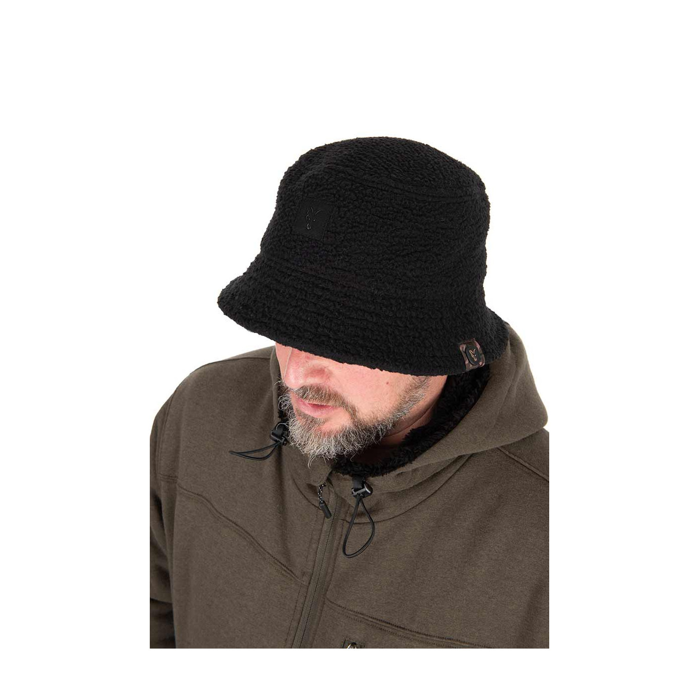 Kapelusz Fox Sherpa Bucket Hat - Black - Centrum wędkarskie - Sklep wędkarski Jarofishing Kapelusz Fox Sherpa Bucket Hat - Black - Centrum wędkarskie - Sklep wędkarski Jarofishing