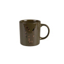 Kubek Fox Green and Camo Head Ceramic Mug - Centrum wędkarskie - Sklep wędkarski Jarofishing