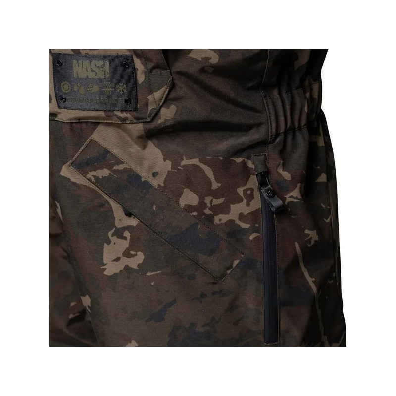 Spodnie Nash ZT Helluva Waterproof Bib and Brace Camo Roz.XL - Centrum wędkarskie - Sklep wędkarski Jarofishing Spodnie Nash ZT Helluva Waterproof Bib and Brace Camo Roz.XL - Centrum wędkarskie - Sklep wędkarski Jarofishing