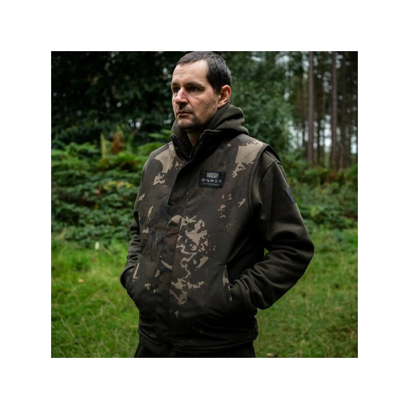 Kamizelka Nash ZT Sherpa Fleece Reversible Body Warmer Roz.S - Centrum wędkarskie - Sklep wędkarski Jarofishing Kamizelka Nash ZT Sherpa Fleece Reversible Body Warmer Roz.S - Centrum wędkarskie - Sklep wędkarski Jarofishing
