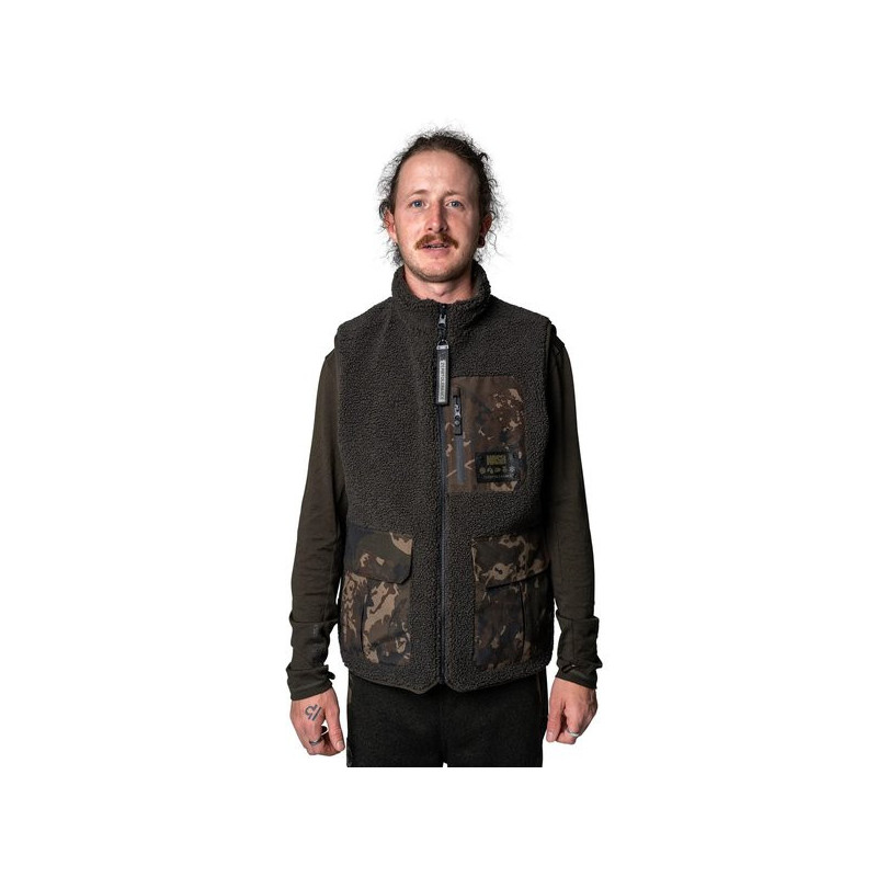 Kamizelka Nash ZT Sherpa Fleece Reversible Body Warmer Roz.M - Centrum wędkarskie - Sklep wędkarski Jarofishing Kamizelka Nash ZT Sherpa Fleece Reversible Body Warmer Roz.M - Centrum wędkarskie - Sklep wędkarski Jarofishing
